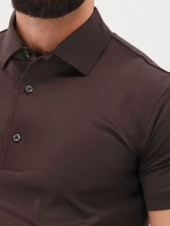 Valenza Polo Supima Polo Schiller Ebony Brown