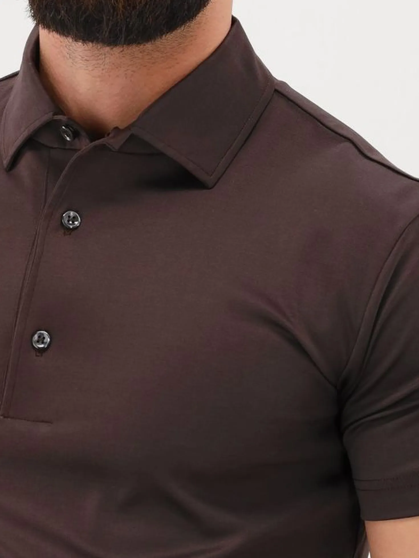 Valenza Polo Supima Polo Schiller Ebony Brown