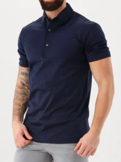 Valenza Polo Supima Polo Schiller Navy Blue