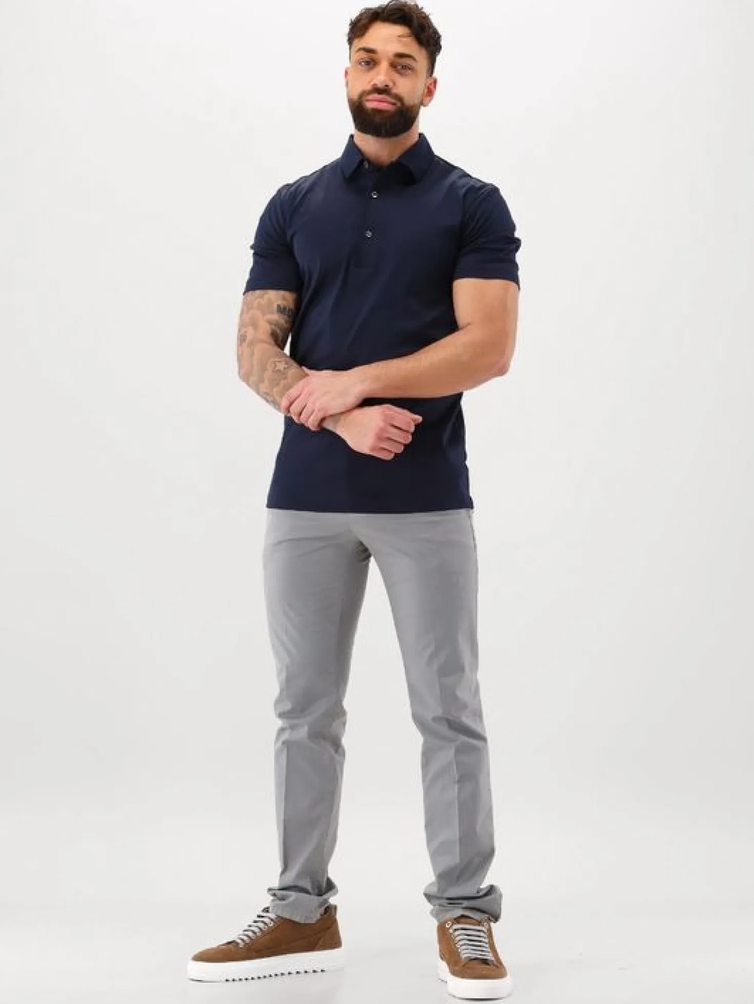 Valenza Polo Supima Polo Schiller Navy Blue