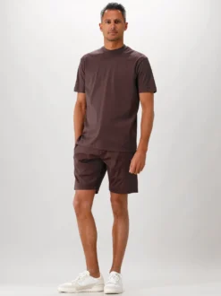 Valenza Short Bruin Interlock Supima Sport Shorts Ebony Brown 61