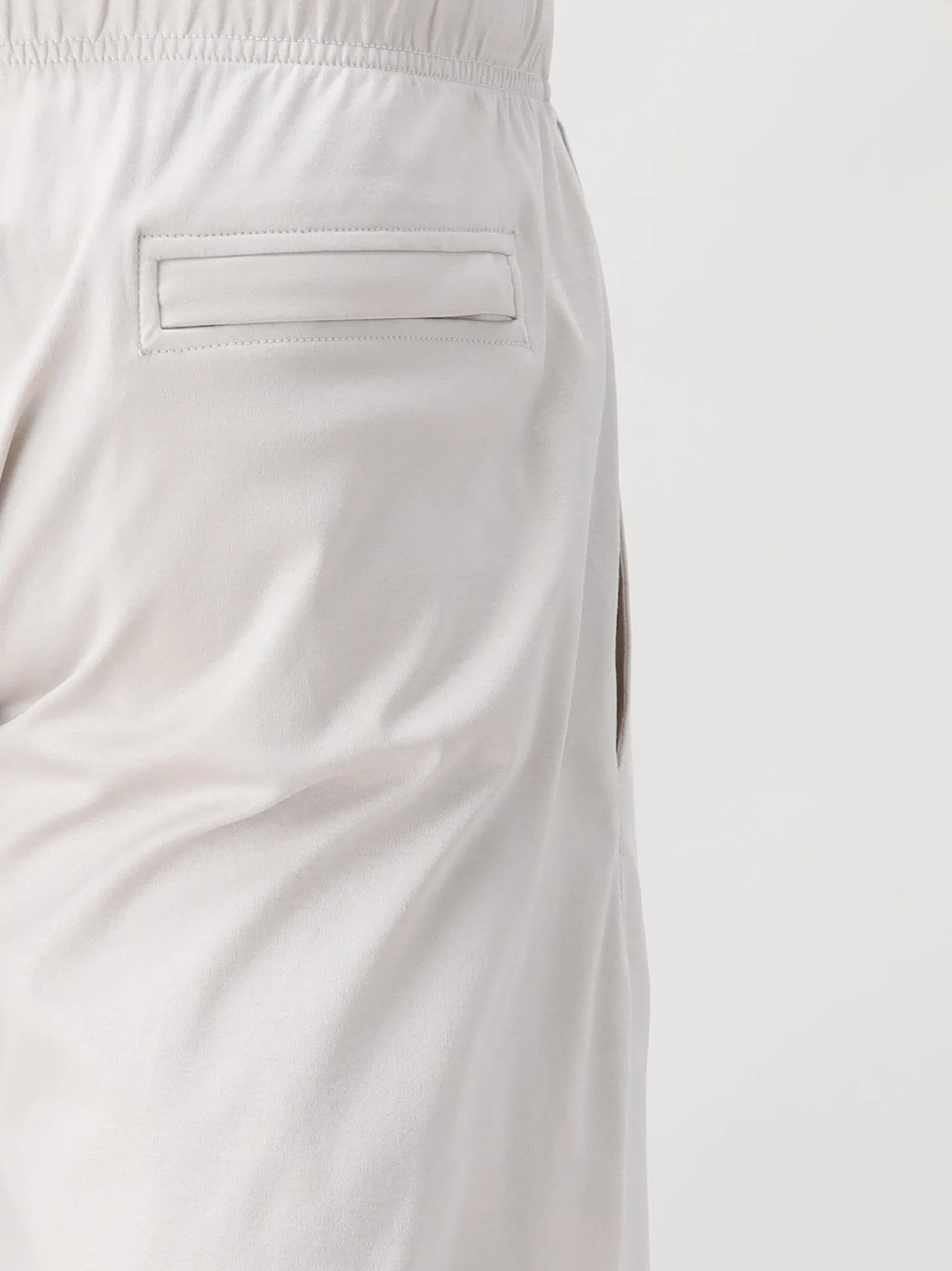 Valenza Short Grijs Interlock Supima Sport Shorts Pearl Grey 15