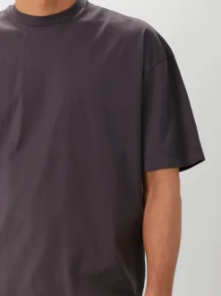 Valenza T-shirt Asphalt Interlock Supima Oversized
