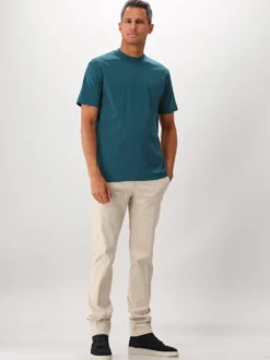 Valenza T-shirt Interlock Supima Petrol