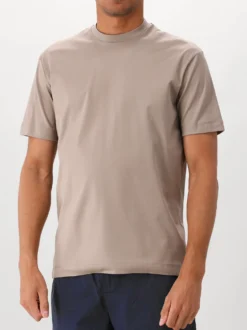 Valenza T-shirt Interlock Supima Lead Grey