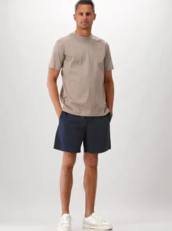 Valenza T-shirt Interlock Supima Lead Grey