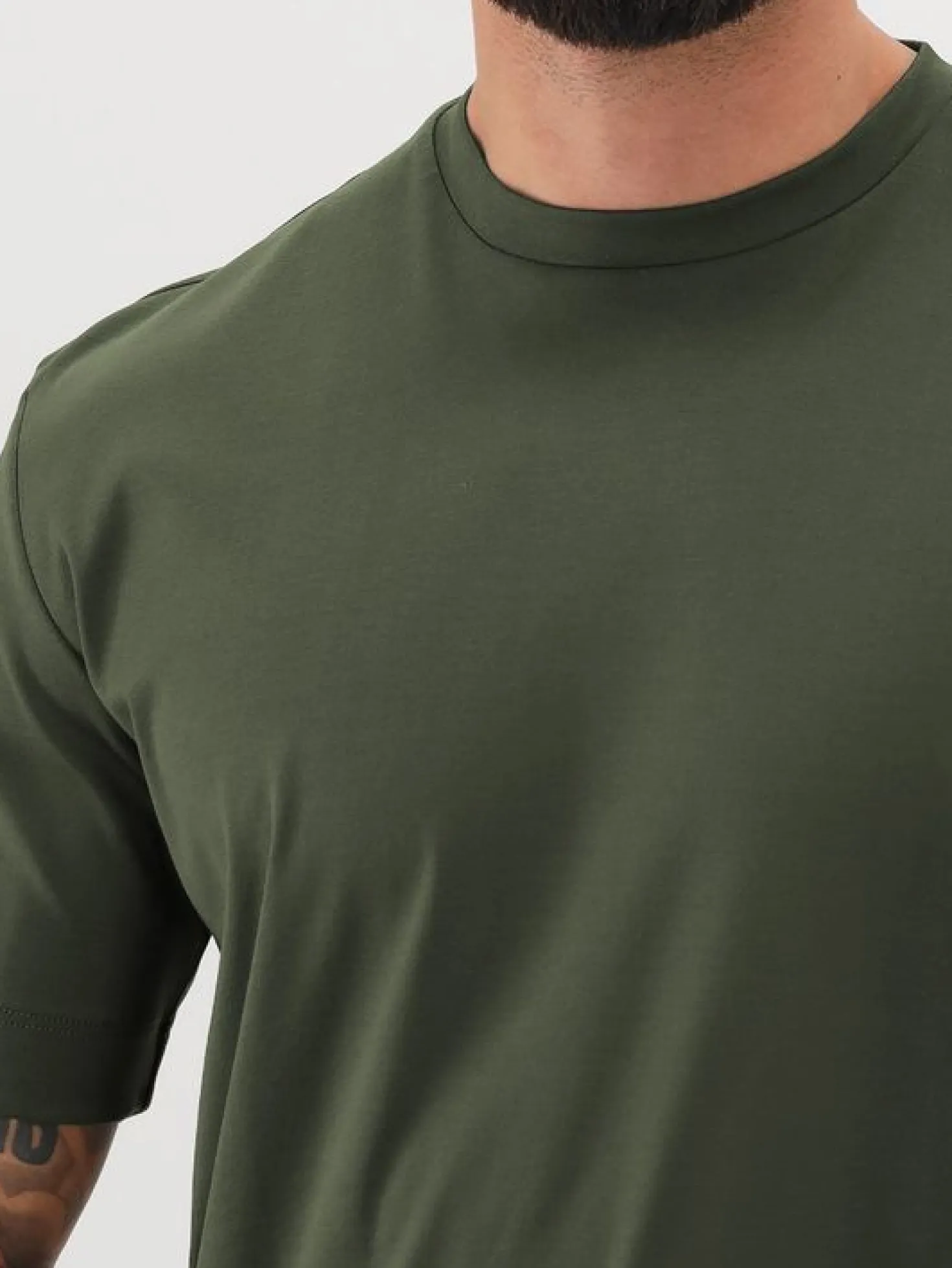 Valenza T-shirt Interlock Supima Green