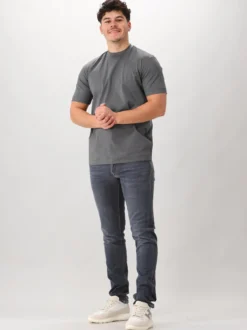 Valenza T-shirt Interlock Supima Dark Grey