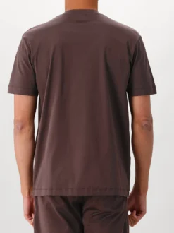 Valenza T-shirt Interlock Supima Ebony Brown