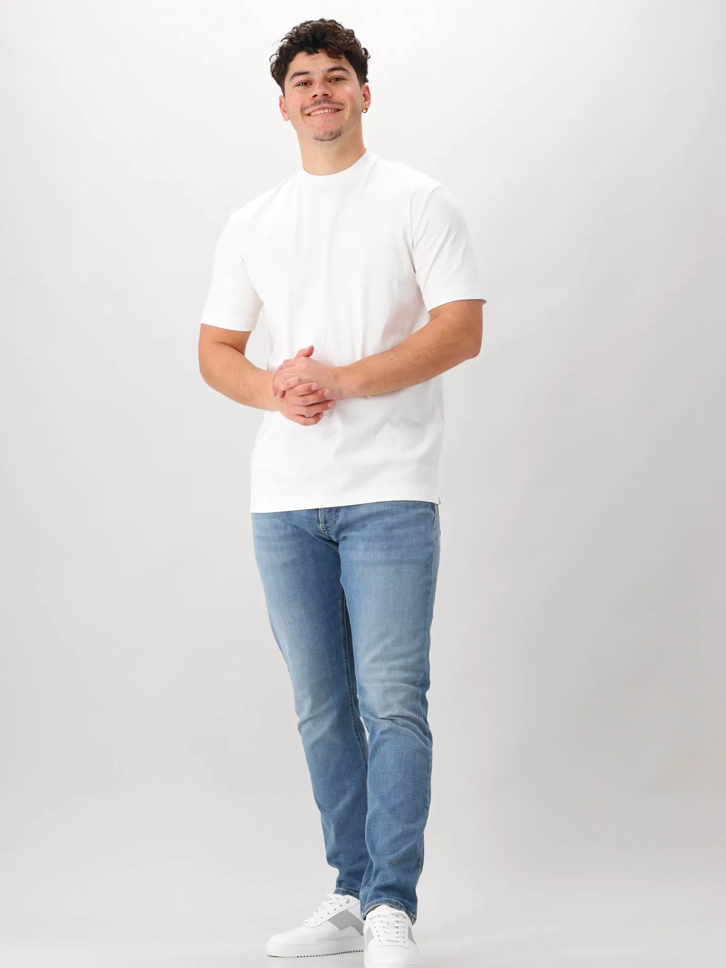 Valenza T-shirt Interlock Supima Off White
