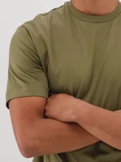 Valenza T-shirt Interlock Supima Army Green