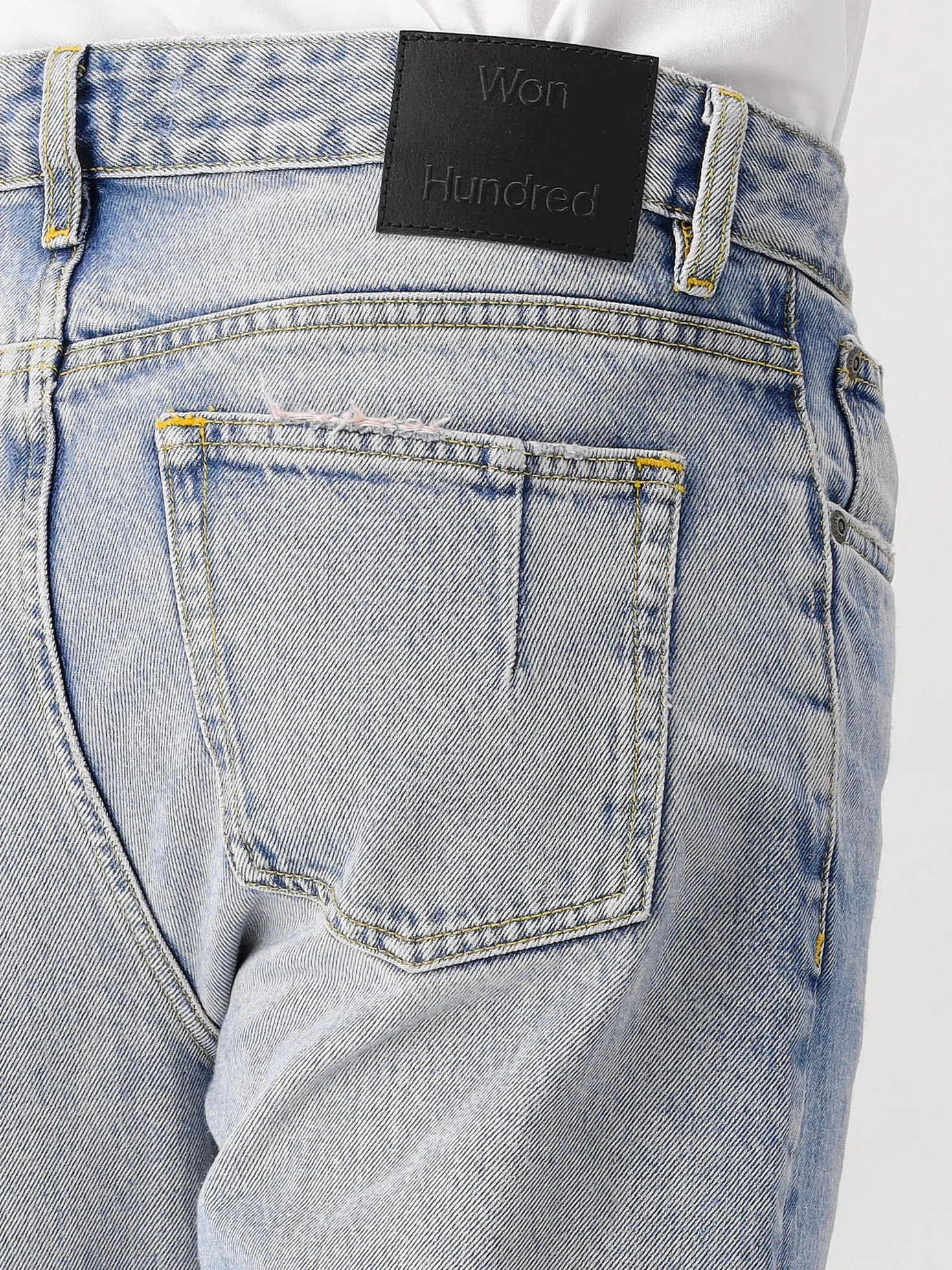 Won Hundred Jeans Blauw Archer Ready Blue