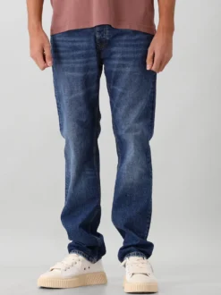 Won Hundred Jeans Blauw Archer Stone Dark Blue