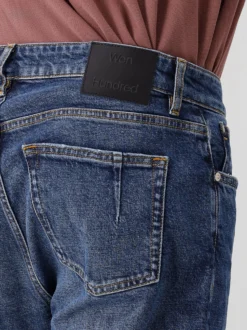 Won Hundred Jeans Blauw Archer Stone Dark Blue