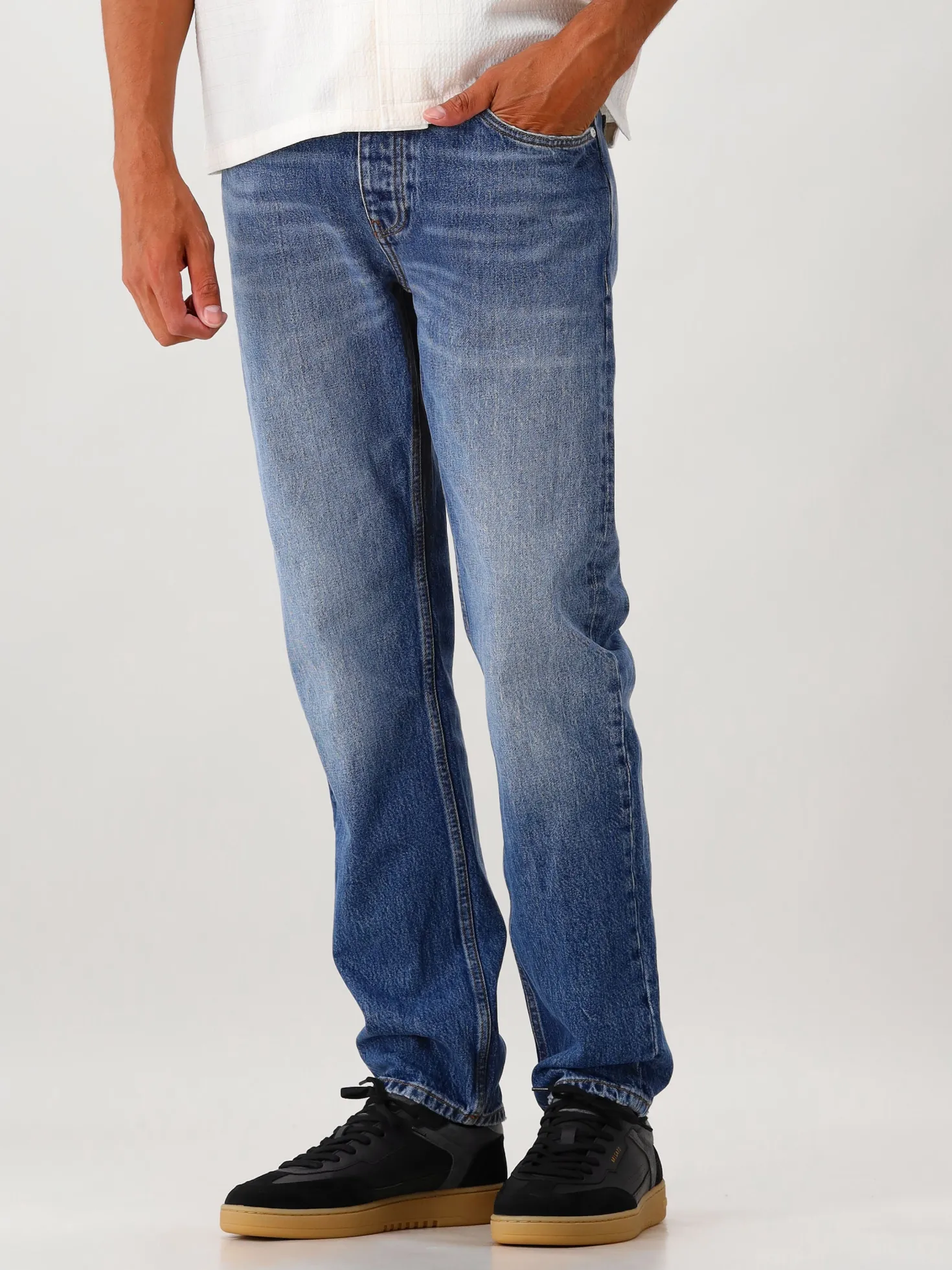 Won Hundred Jeans Blauw Ben R50 Quart Blue