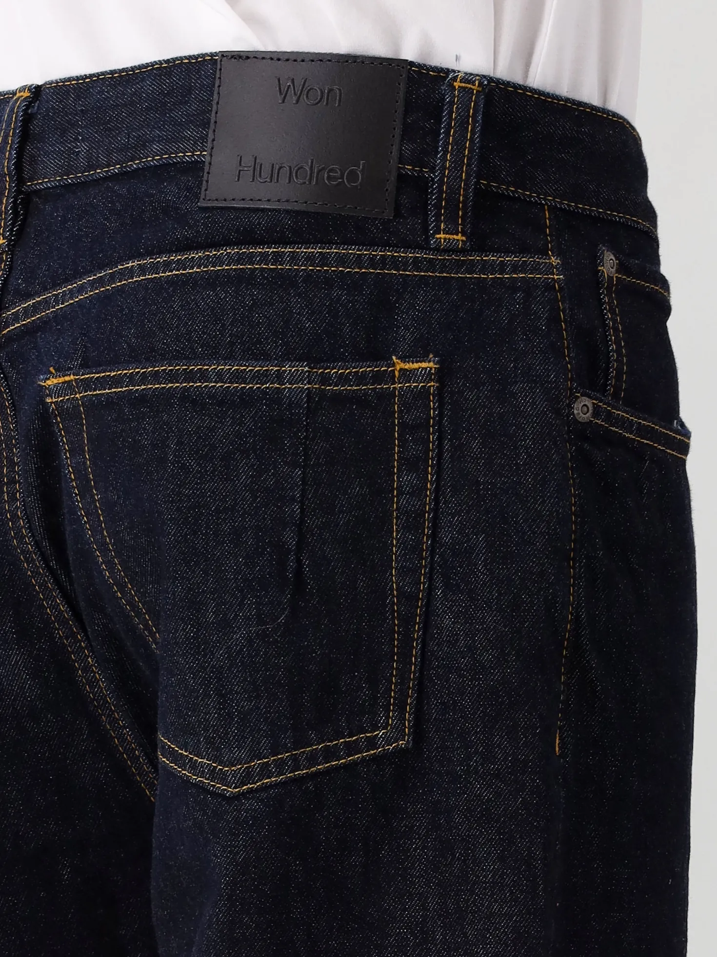 Won Hundred Jeans Blauw Steve Dark Blue