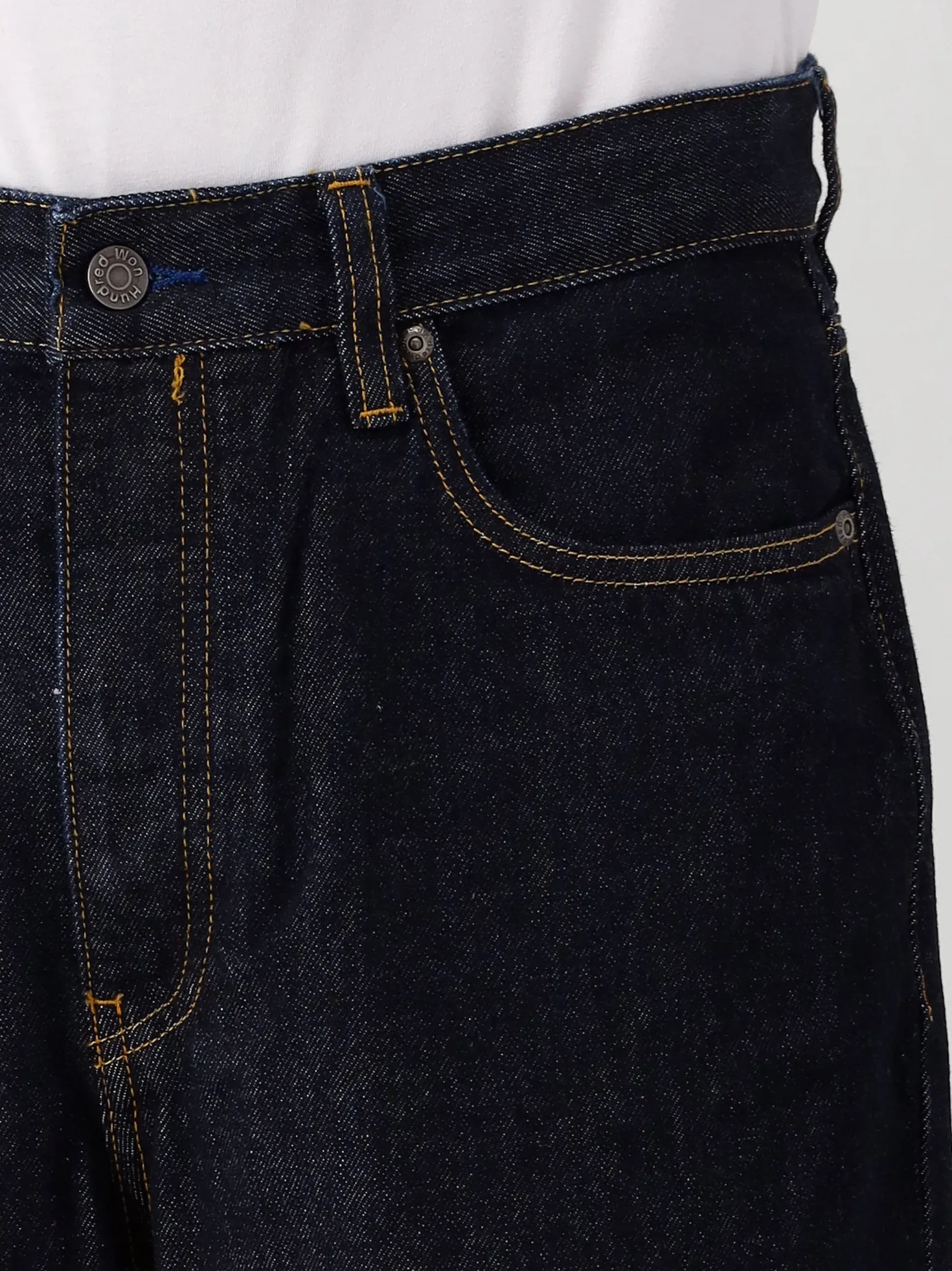 Won Hundred Jeans Blauw Steve Dark Blue