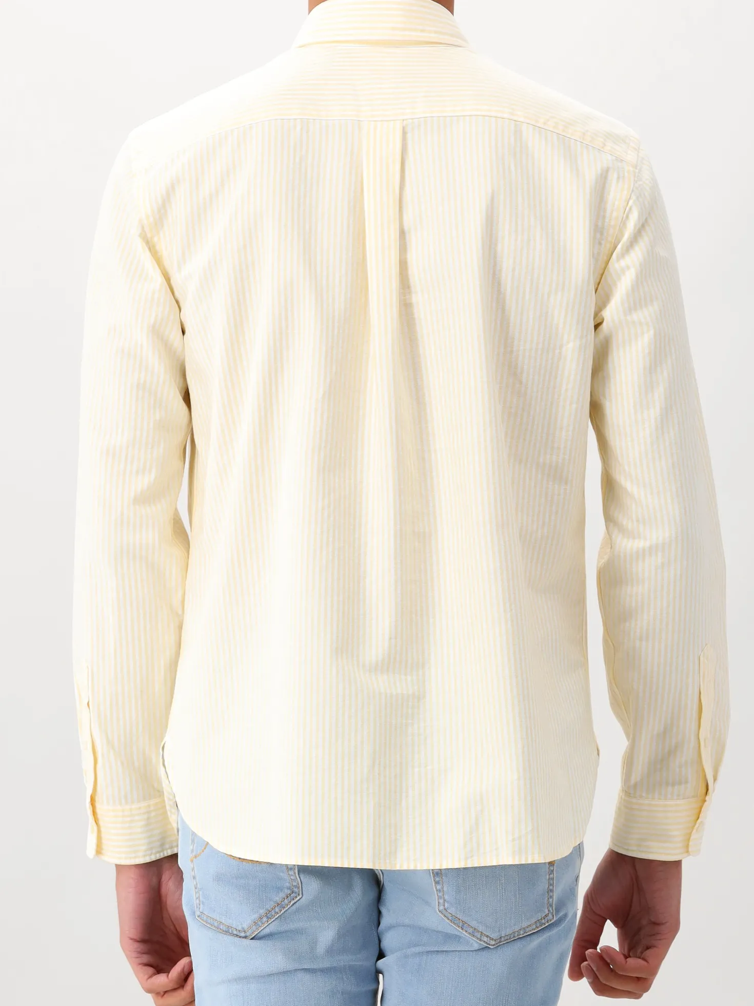 Xacus Overhemd Geel Legacy Shirt 421ML 21227 001