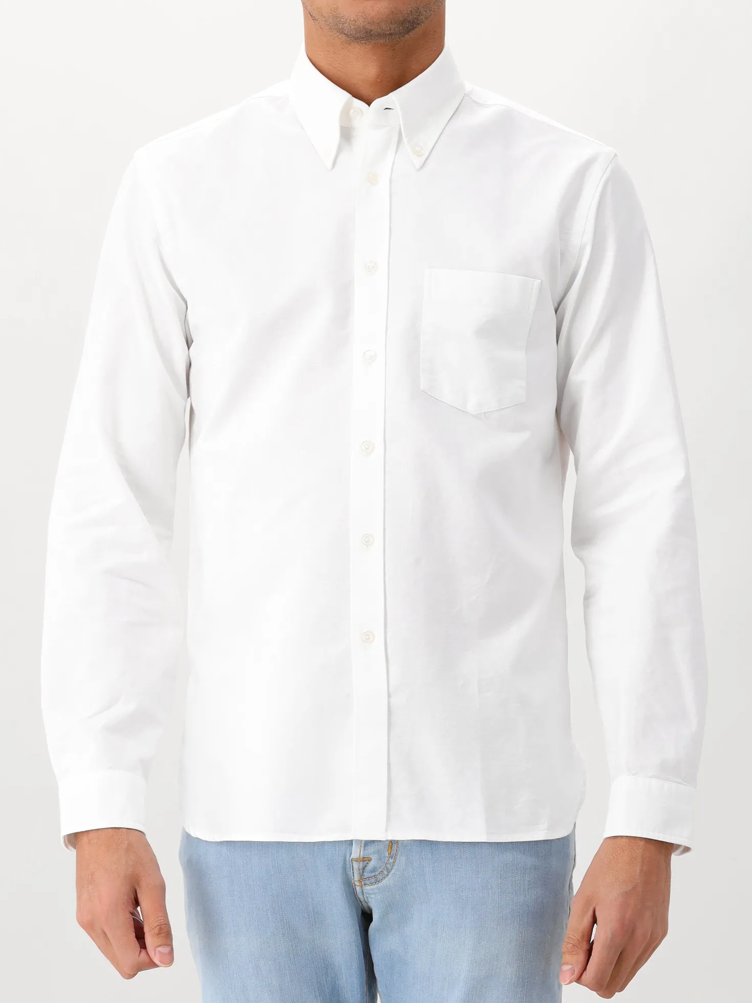 Xacus Overhemd Wit Legacy Shirt 421ML 11285 001