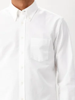 Xacus Overhemd Wit Legacy Shirt 421ML 11285 001